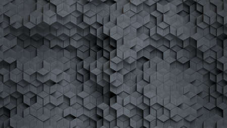 Abstract geometric background. 3D render