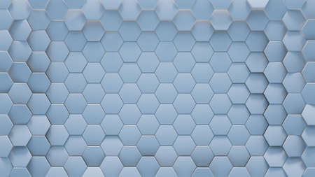 Abstract honeycomb background. 3D rendering illustrationの写真素材