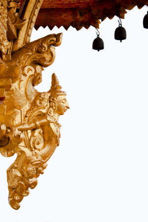 Native thai style angle, thai temple, Khonkan province, Thailand の写真素材