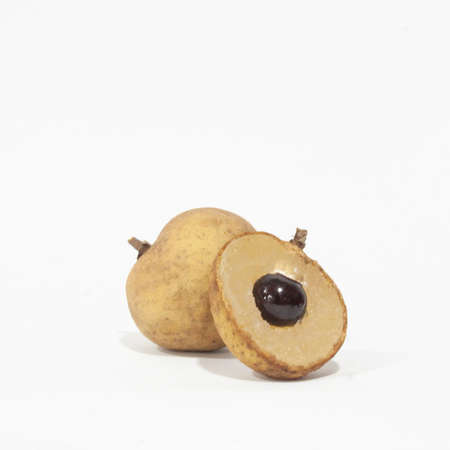 longan fruits - exotic  fruits on backgroundの写真素材