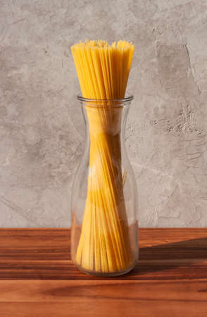 dried pasta backgroundの写真素材