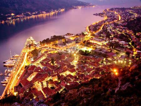 The photo was taken in august 2011 in Kotor  Montenegro の写真素材