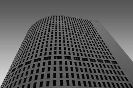 Skysraper on Preobrazhenskaya square, Moscow, Russiaのeditorial素材