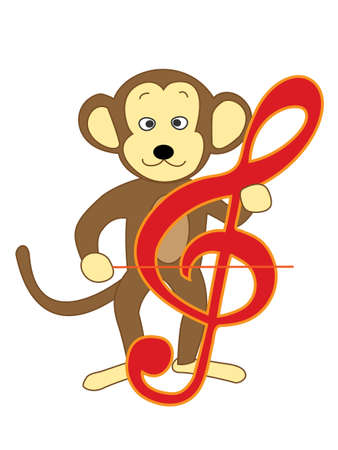 Concert of animalのイラスト素材