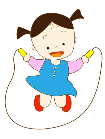 Jump ropeのイラスト素材