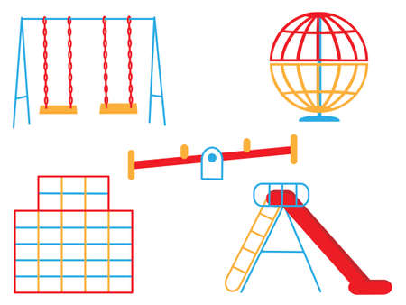 Play equipmentのイラスト素材
