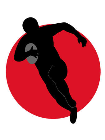 Rugbyのイラスト素材