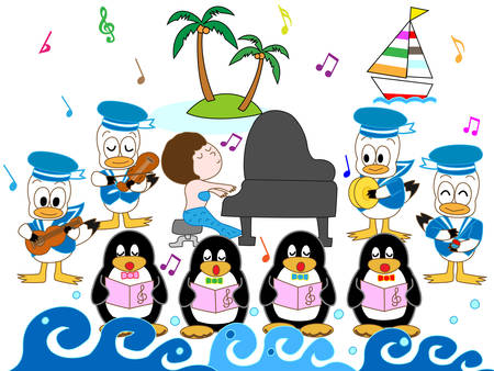 musicのイラスト素材