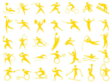 sport iconのイラスト素材