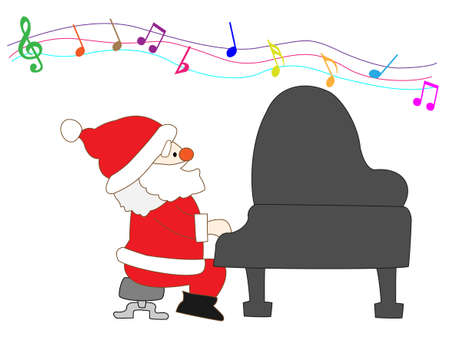 christmas musicのイラスト素材
