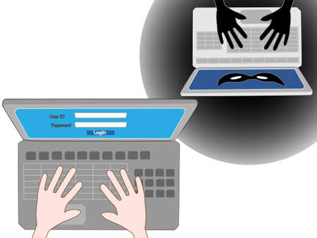 Computer securityのイラスト素材