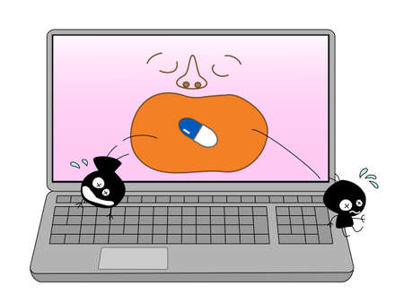 Computer securityのイラスト素材