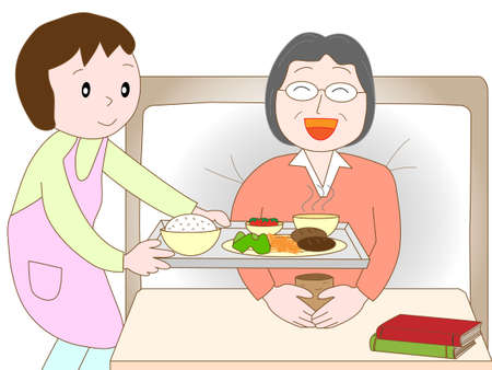 Food assistanceのイラスト素材