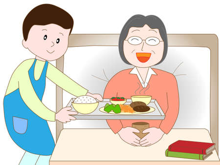 Food assistanceのイラスト素材