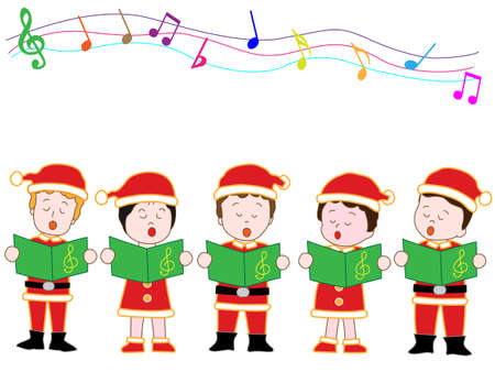 Christmas concertのイラスト素材