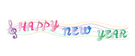 Greeting text materialのイラスト素材