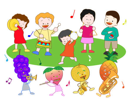 Children's concertのイラスト素材