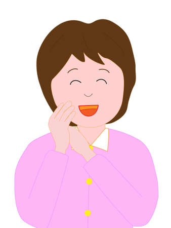 Women laughのイラスト素材