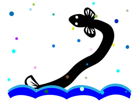 The eelのイラスト素材