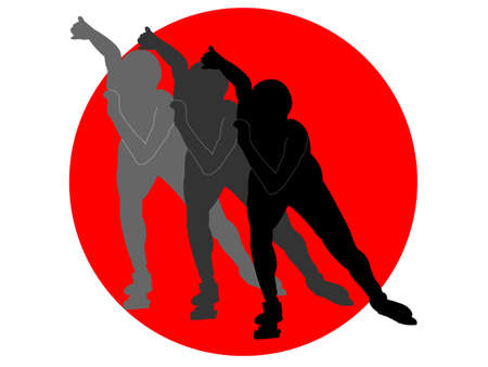 The silhouette of the pursuit