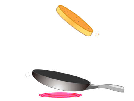 Make a fun cakeのイラスト素材