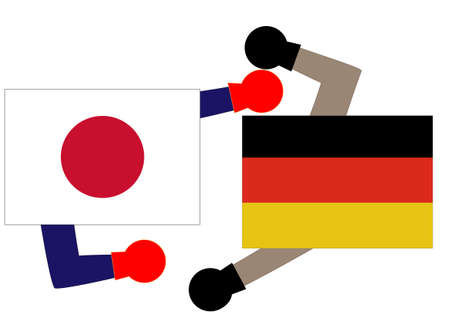 Indicates the State of the country and foreign policy.のイラスト素材
