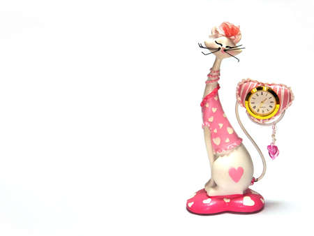 Souvenir on a white backgroundの写真素材