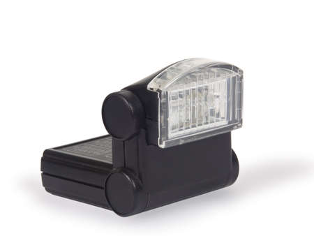 Wireless flash isolated on a white background