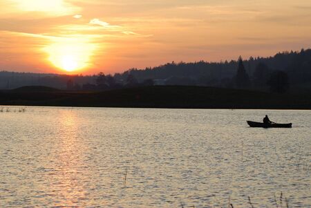sunsetの写真素材