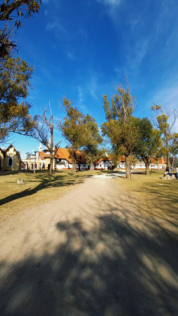 Children's Republic, theme park, small townの写真素材