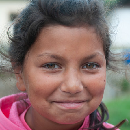 5/16/2018. Lomnicka, Slovakia. Roma or Gypsy community in the heart of Slovakia, living in horrible conditions. They suffer for poverty, stigma and luck of equal opportunities.のeditorial素材