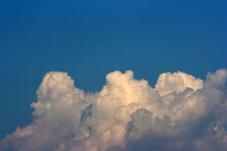 Cumulonimbus in a spring day before the storm