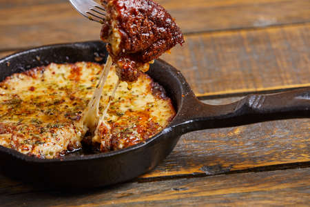 Cooking Provoleta Argentina / Provolone Chesse.