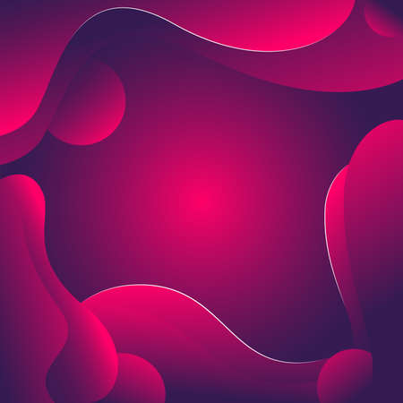 Abstract Background Vector. Square Abstract Fluid illustration.のイラスト素材