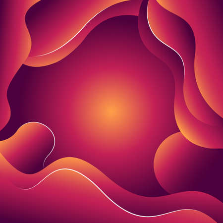 Abstract Background Vector. Square Abstract Fluid illustration.のイラスト素材