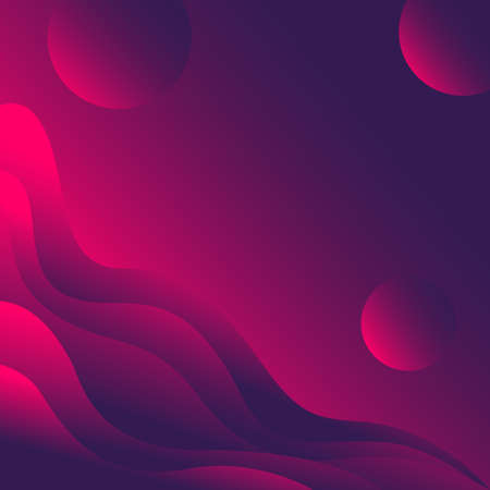 Abstract Background Vector. Square Abstract Fluid illustration.