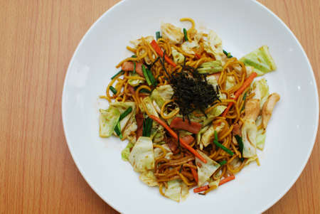 yakisoba japaness foodの写真素材