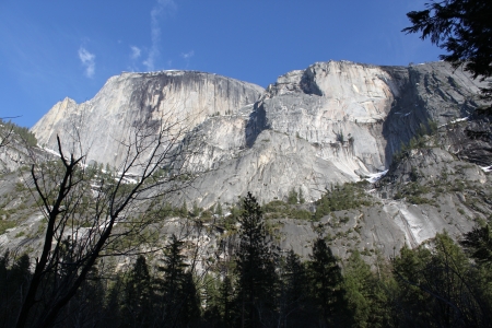 Mountain in Yosemite National Park, USAの写真素材