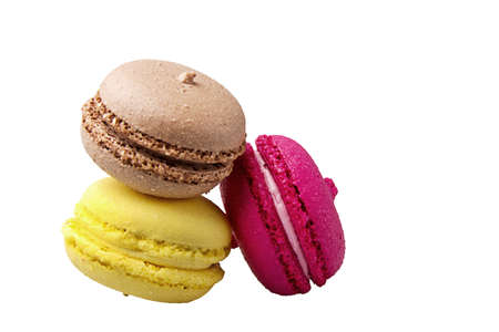 colorful macaroonsの写真素材