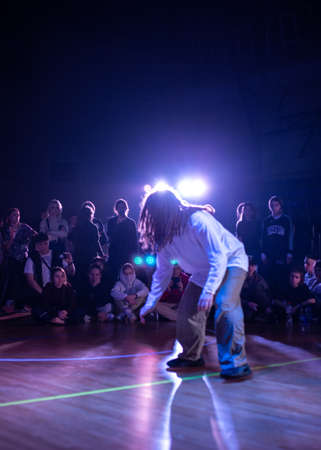 Dance Championship Street Style Challenge. Battles among pro dancers.