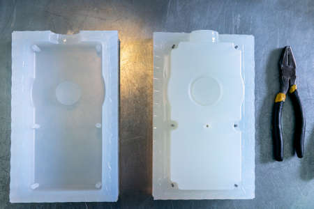 Mold for the manufacture of plastic parts. Manufacturing of plastic products. Medium business...