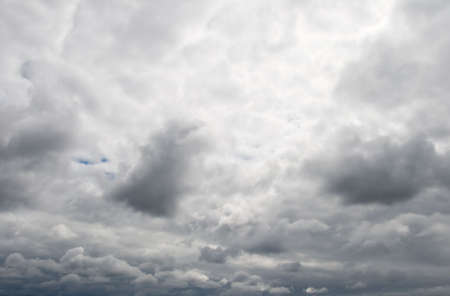 Sky with dark clouds before a thunderstorm