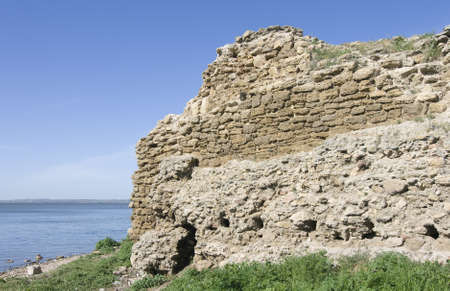 Medieval Akkerman fortress near Odessa in Ukraine の写真素材
