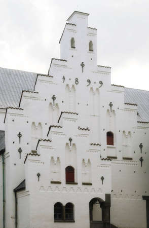 Budolfi church in Aalborg, north Jutland, Denmarkの写真素材