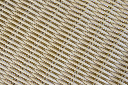 Close-up of wicker chair for texture or background