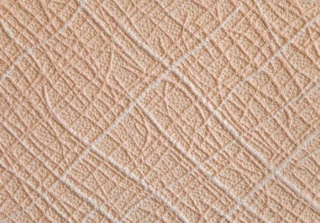 Embossed wallpaper with abstract geometric design, background
