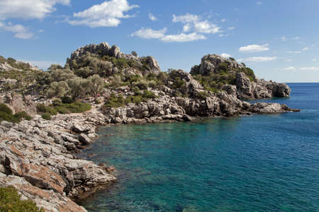 Scenic bay near Marmaris, Turkey on a sunny day