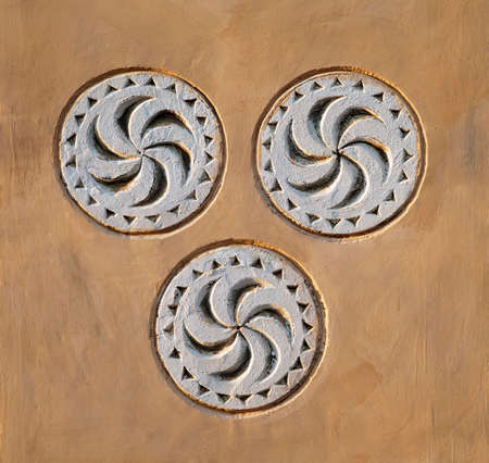 Architecture uzbek detailsの写真素材