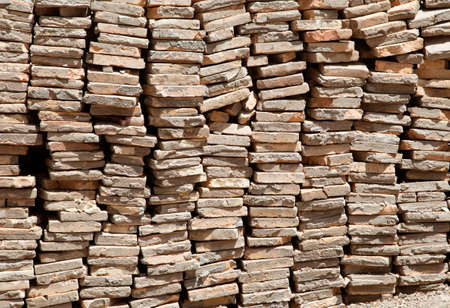Roof tile stack