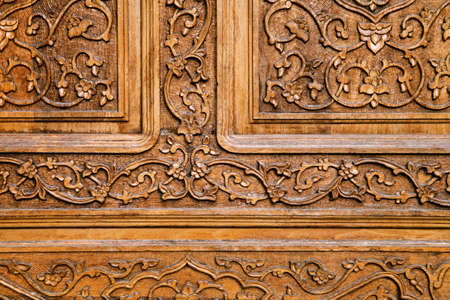 Traditional wood carving, Uzbekistan